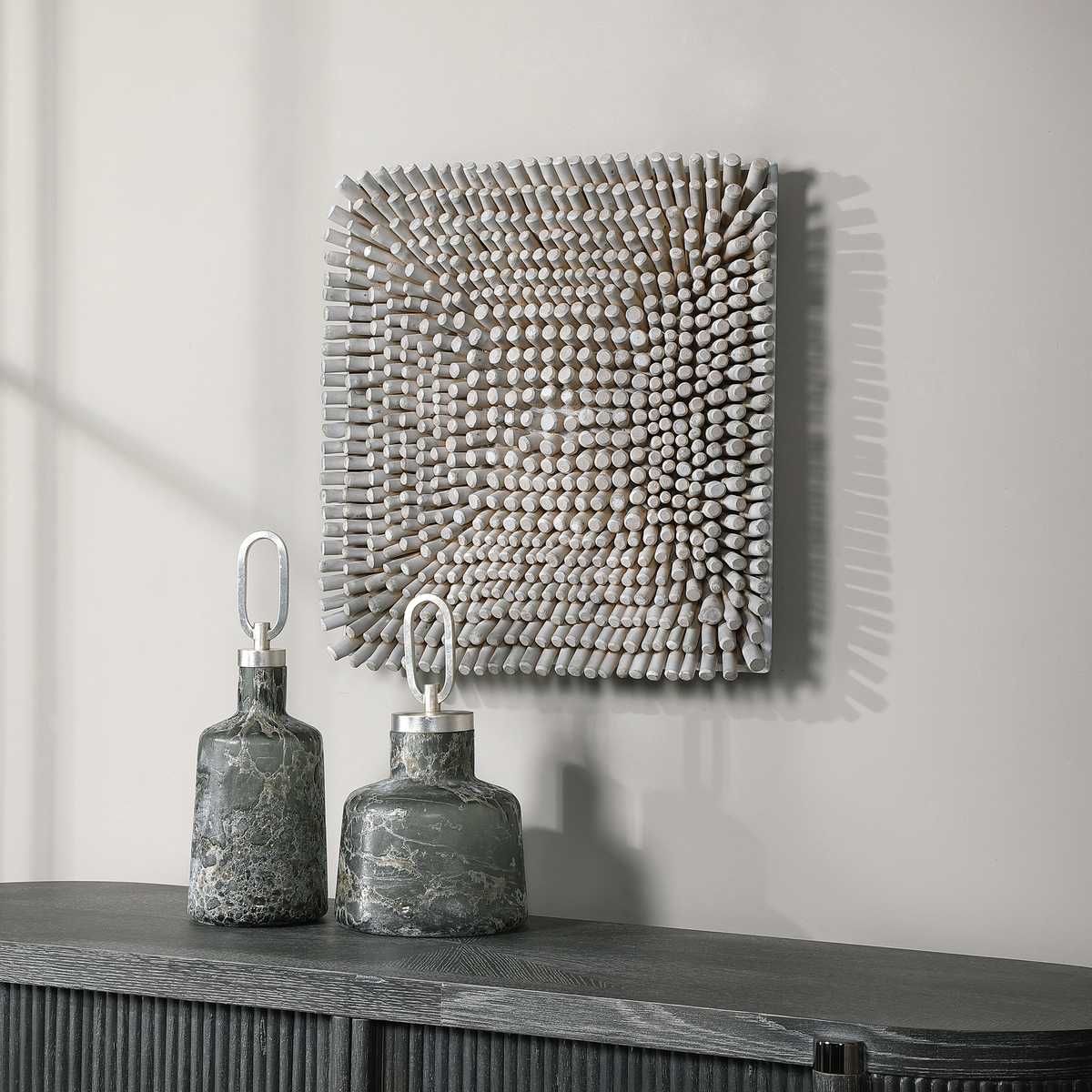 Portside Wood Wall Panel, Gray – Wall Decor by Uttermost | Sutter & Vale