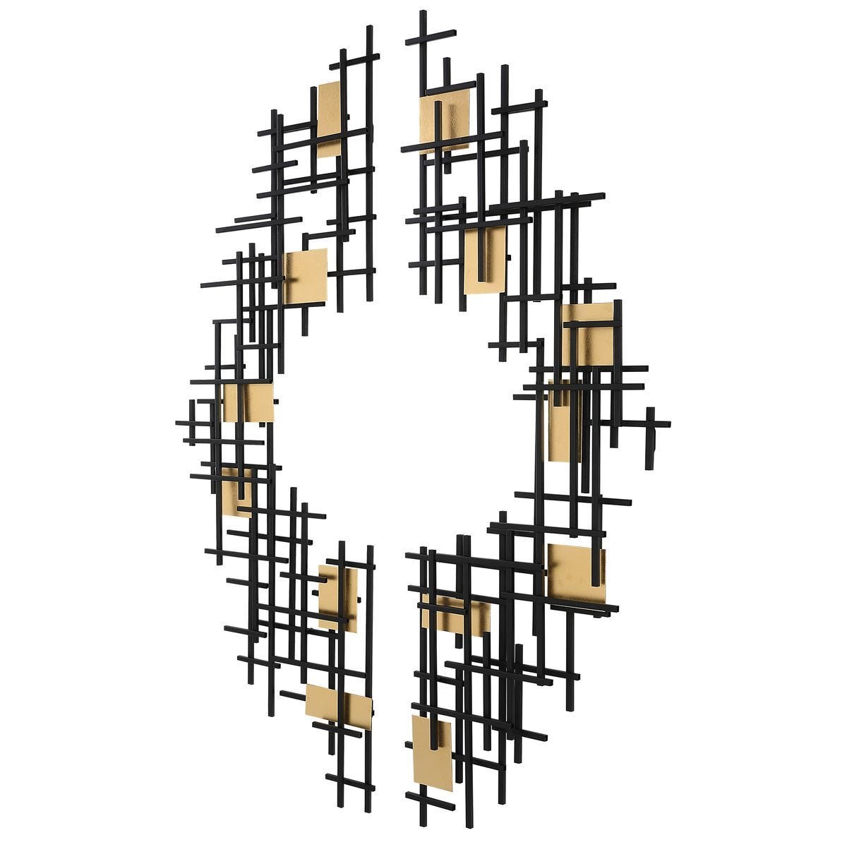 Reflection Metal Wall Decor, S/2 – Wall Decor by Uttermost | Sutter & Vale