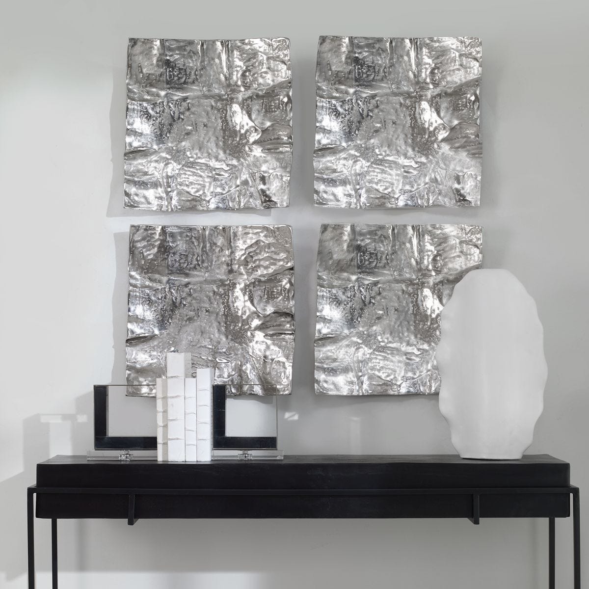 Archive Metal Wall Decor, Nickel – Wall Decor by Uttermost | Sutter & Vale