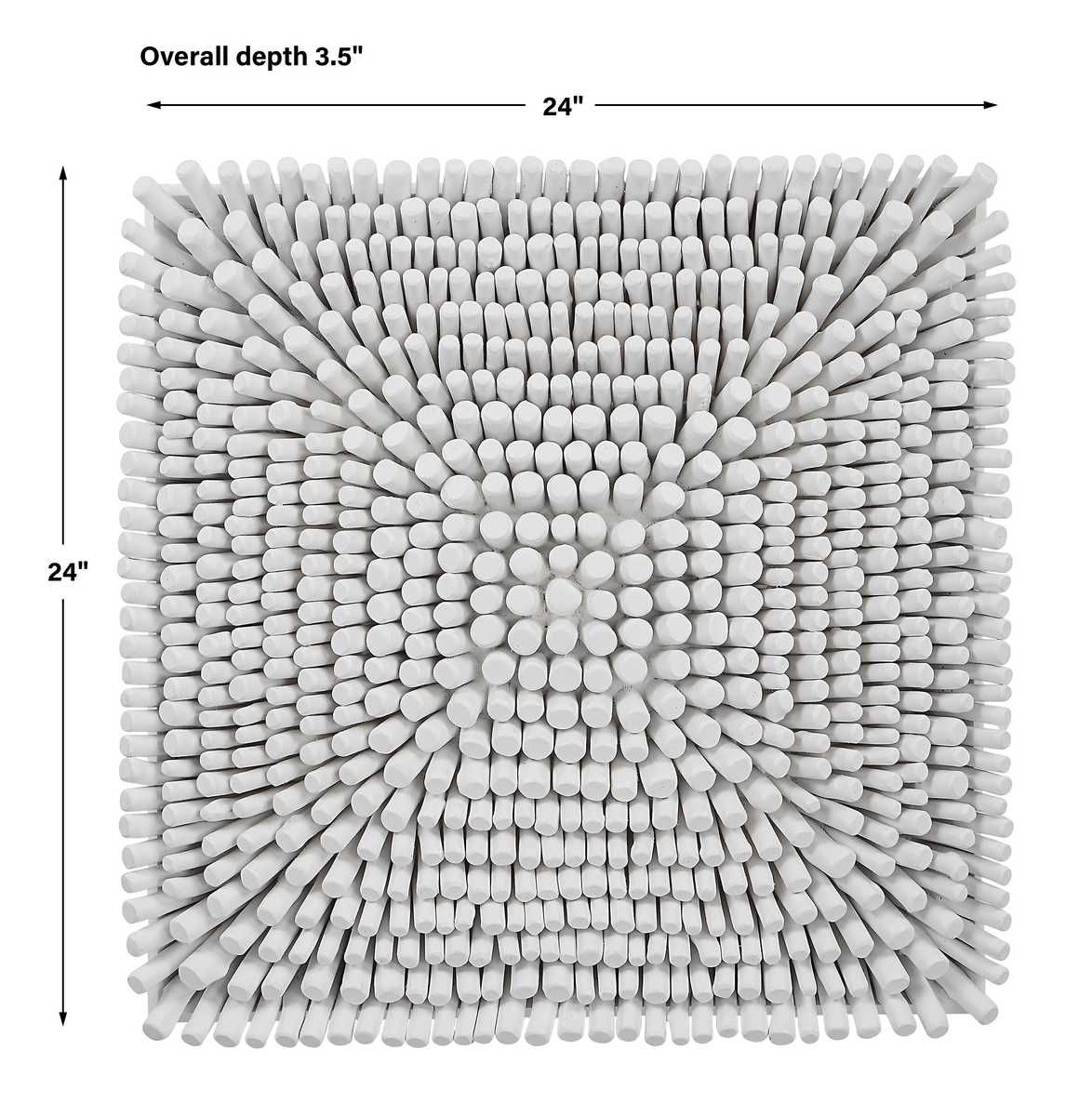 Portside Wood Wall Panel, White – Wall Decor by Uttermost | Sutter & Vale