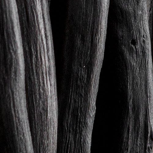 Gathered Teak Wood Wall Decor, Black – Wall Decor by Uttermost | Sutter & Vale