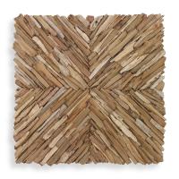 Outland Wood Wall Decor, Natural