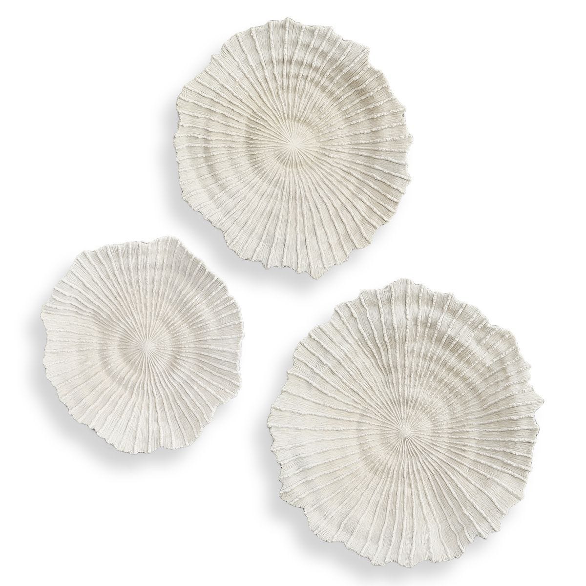 Ocean Gems Indoor-Outdoor Wall Decor, Natural, S/3 – Wall Decor by Uttermost | Sutter & Vale