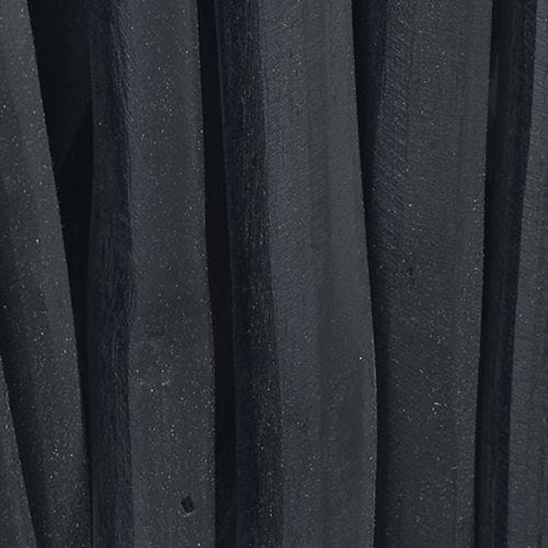Gathered Teak Square Wood Wall Decor, Black – Wall Decor by Uttermost | Sutter & Vale