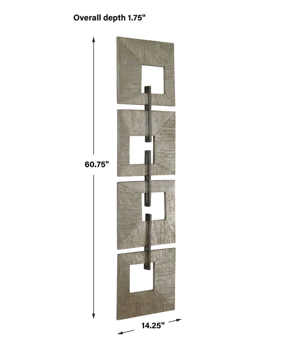 Linked Metal Wall Decor