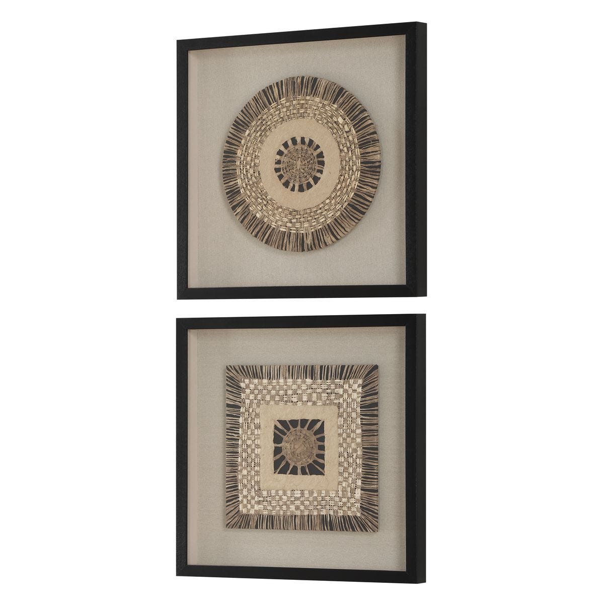 Intertwine Shadow Box, S/2 – Wall Decor by Uttermost | Sutter & Vale