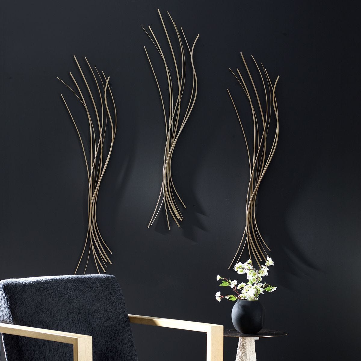 Frequencies Metal Wall Decor – Wall Decor by Uttermost | Sutter & Vale