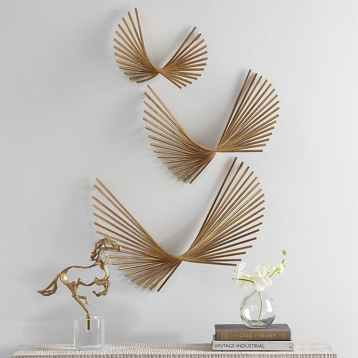 Coreograph Metal Wall Decor, S/3 – Wall Decor by Uttermost | Sutter & Vale
