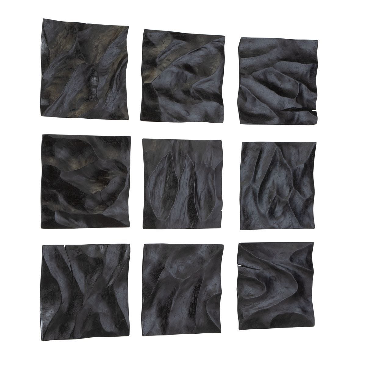 Malosi Wood Wall Decor, S/9 – Wall Decor by Uttermost | Sutter & Vale