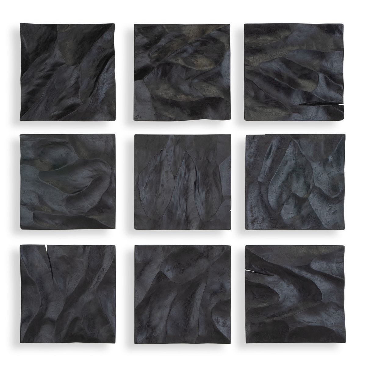 Malosi Wood Wall Decor, S/9 – Wall Decor by Uttermost | Sutter & Vale