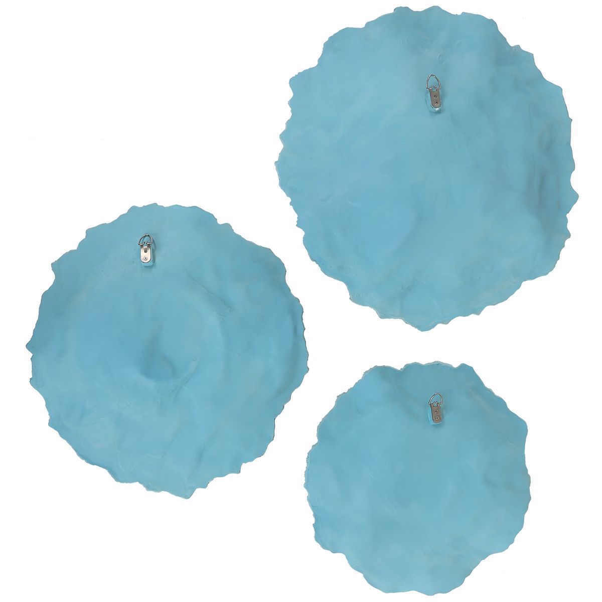 Ocean Gems Wall Decor, Blue, S/3