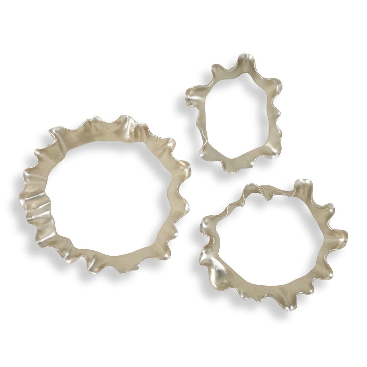 Ripple Effect Wall Decor, S/3 – Wall Decor by Uttermost | Sutter & Vale
