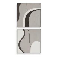 Joel Wood Wall Decor, S/2