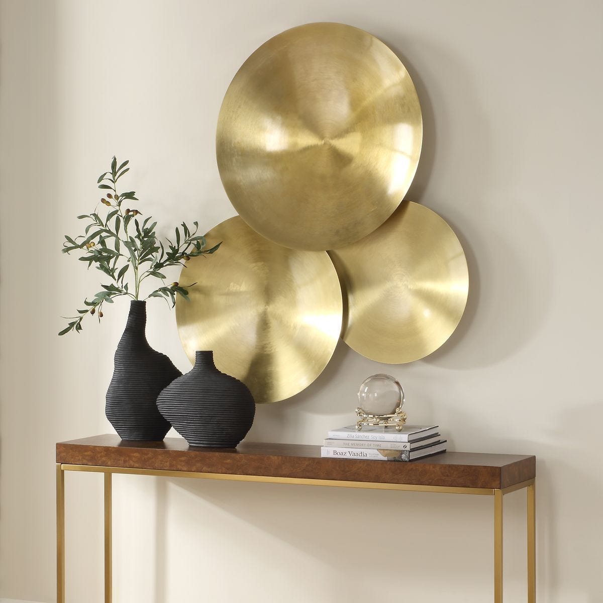 Cymbalic Metal Wall Decor, S/3 – Wall Decor by Uttermost | Sutter & Vale