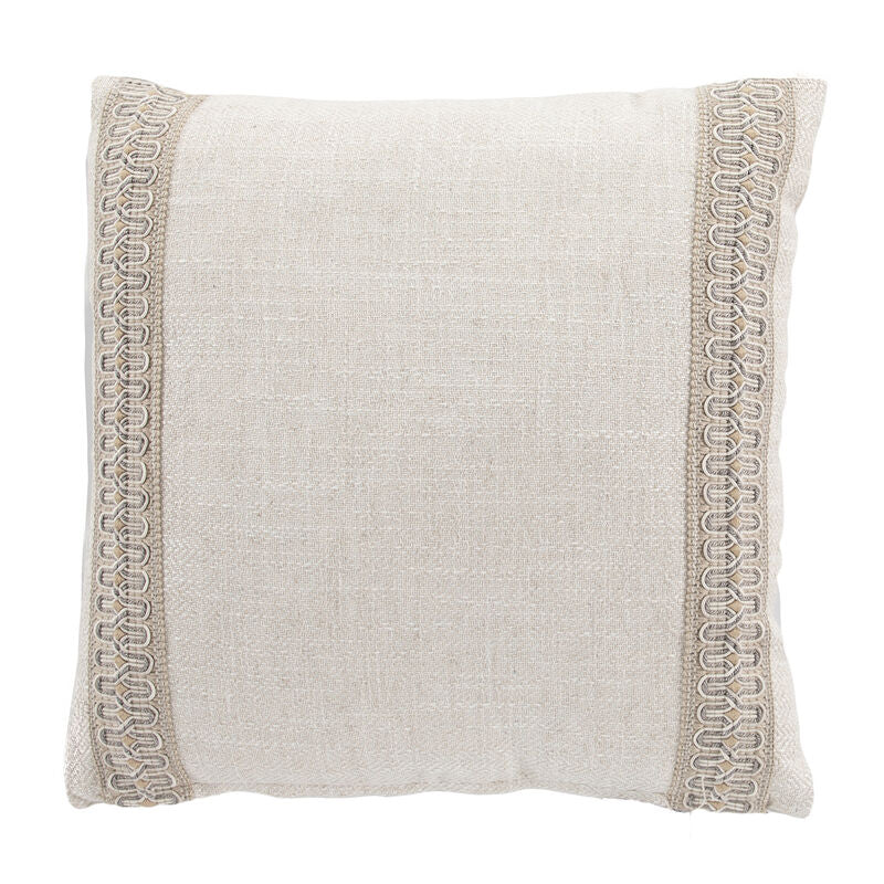 Hanoi IvoryBreezy Linen Feather 18x18