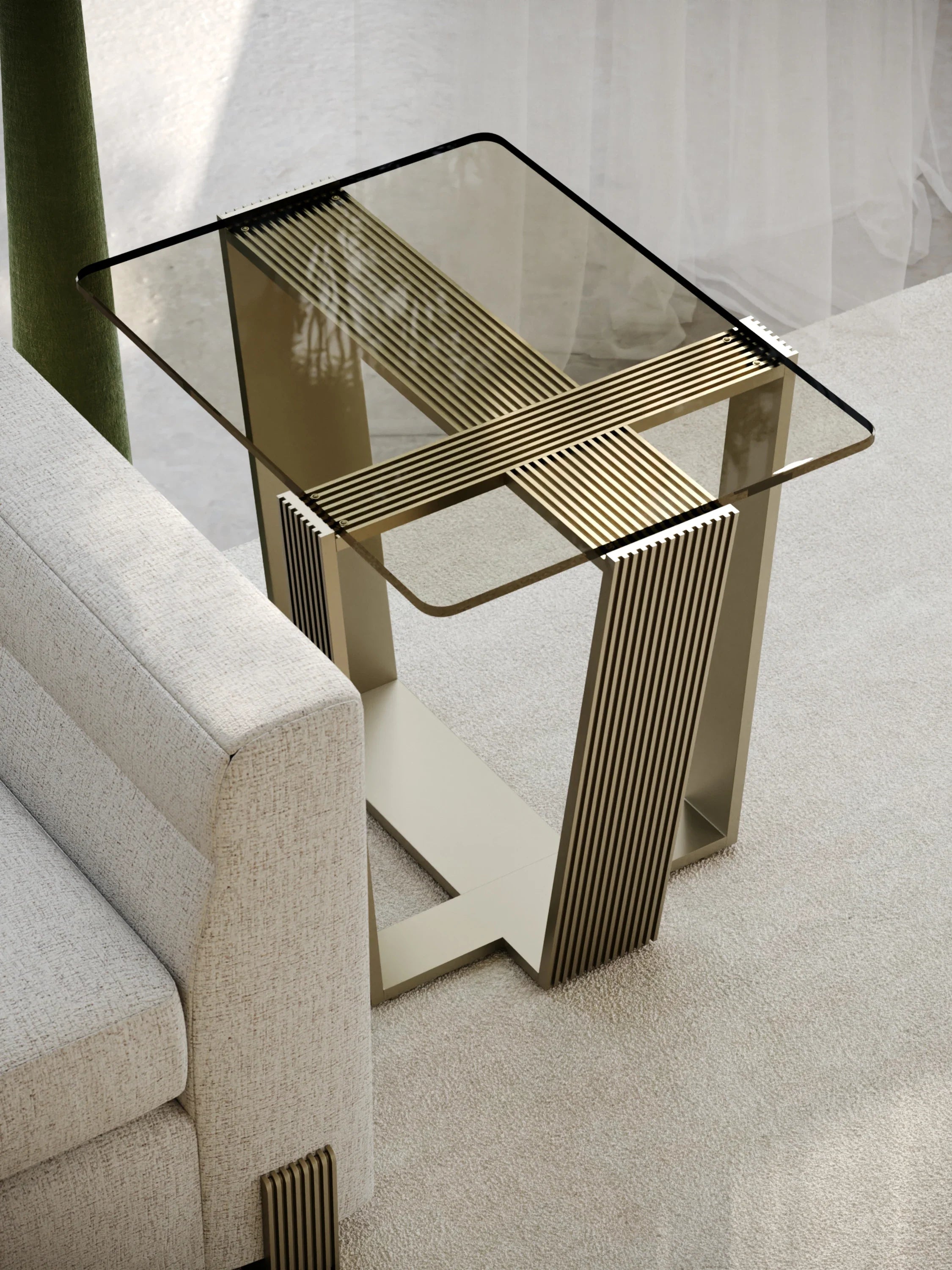 Counter Balance Side Table – Side & End Tables by Caracole | Sutter & Vale