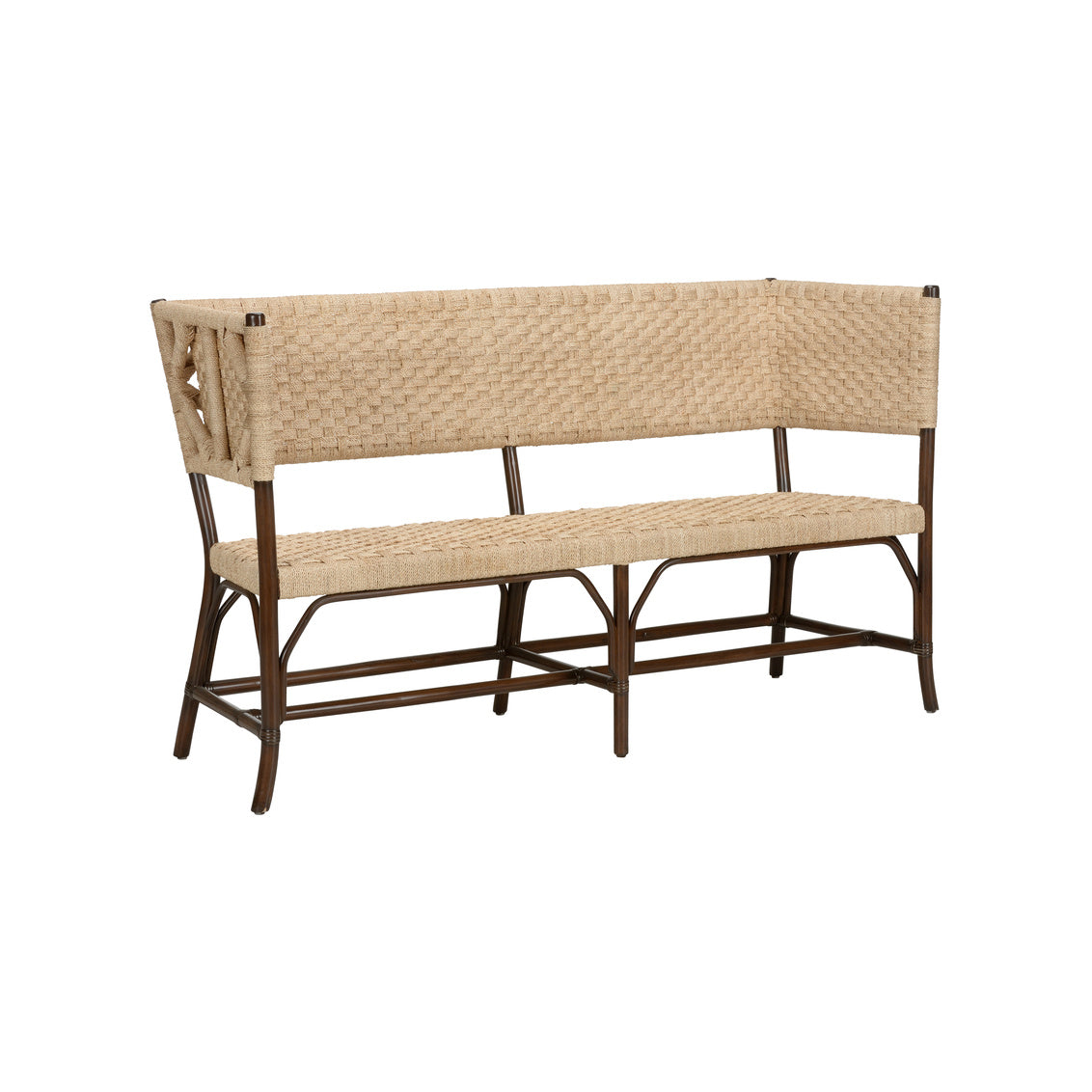 Wrightsburg Bench - Brown in 36 / Abaca - Chelsea House