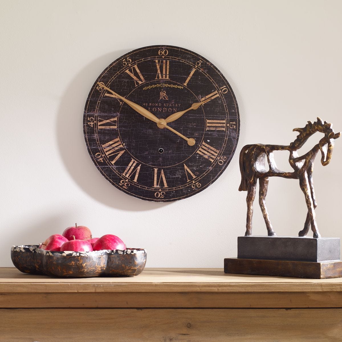 Bond Street 18" Wall Clock – Wall Decor by Uttermost | Sutter & Vale