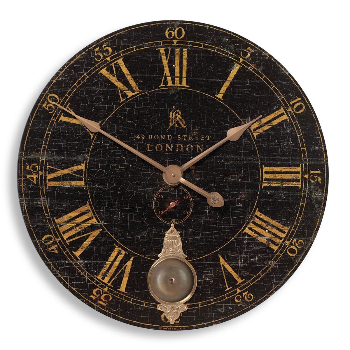 Bond Street 30" Wall Clock – Wall Decor by Uttermost | Sutter & Vale