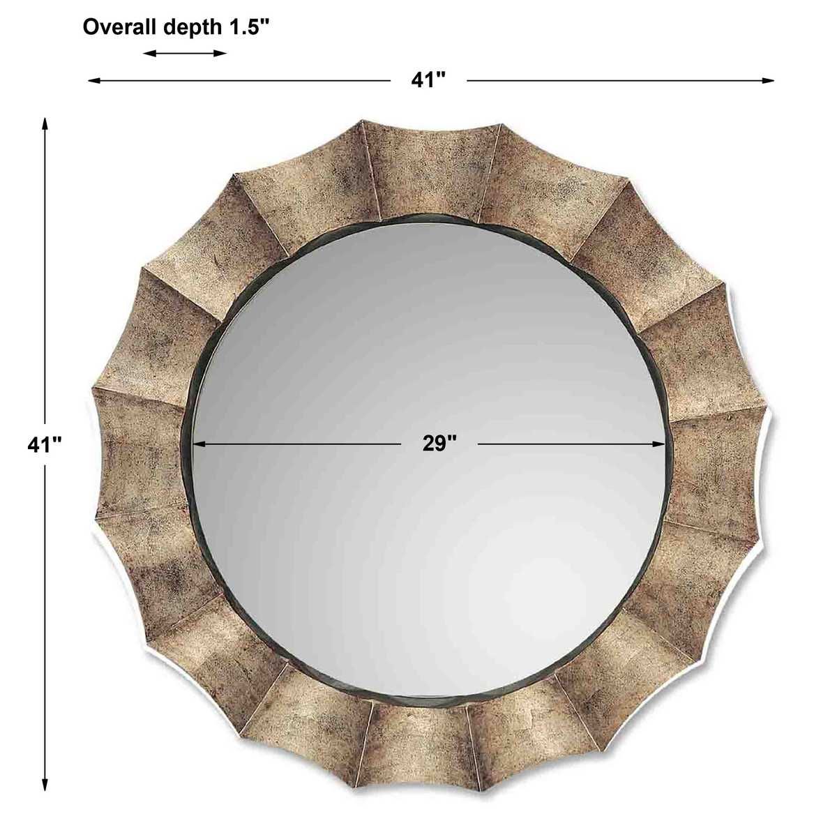 Gotham Round Mirror – Mirrors by Uttermost | Sutter & Vale