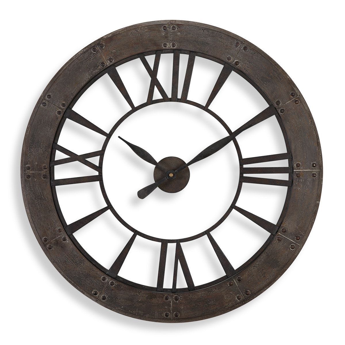 Ronan Wall Clock – Wall Decor by Uttermost | Sutter & Vale