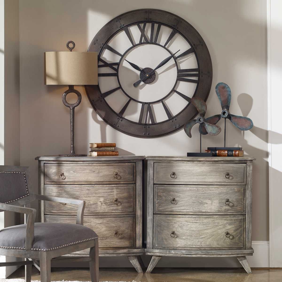 Ronan Wall Clock – Wall Decor by Uttermost | Sutter & Vale