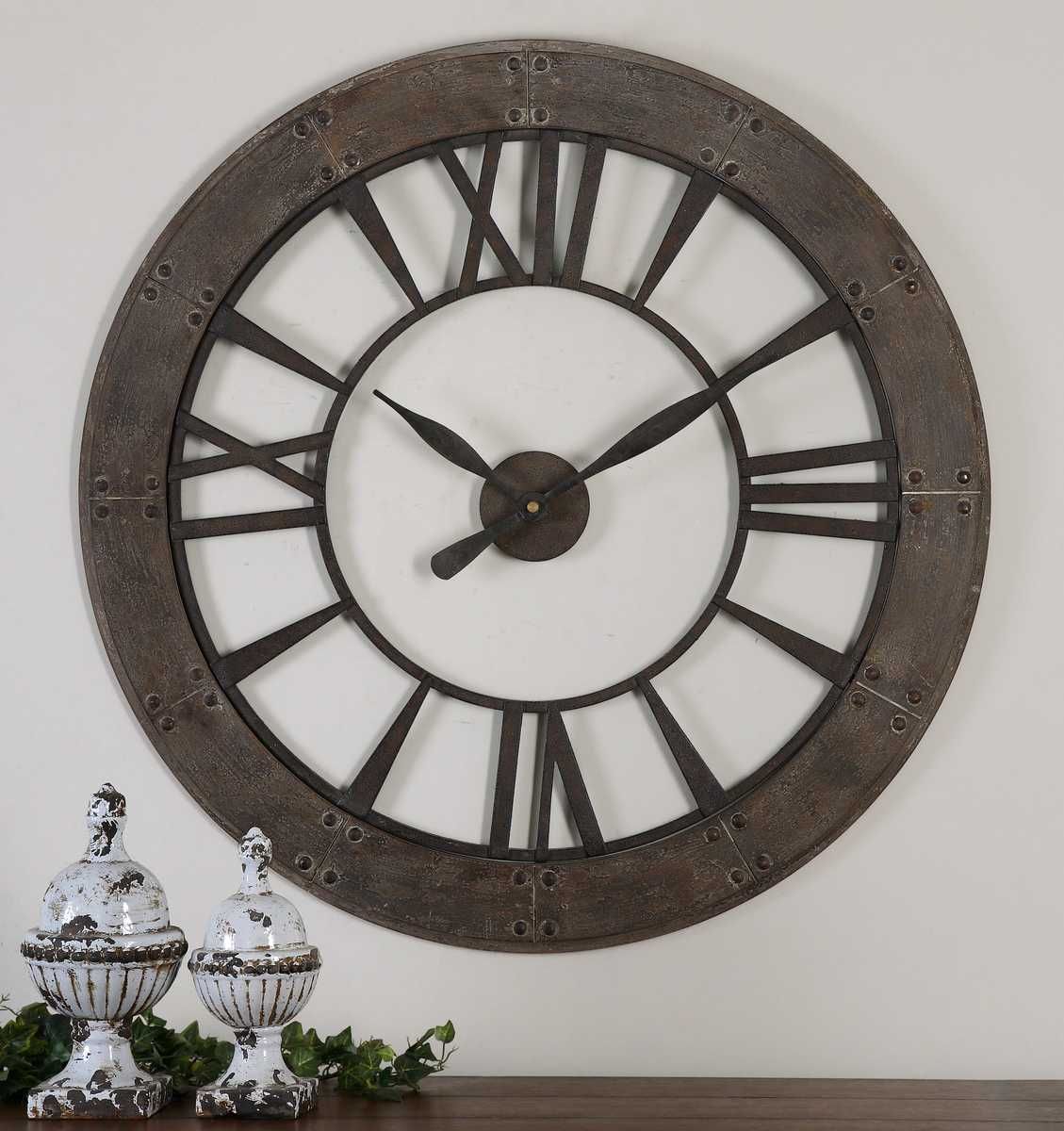 Ronan Wall Clock – Wall Decor by Uttermost | Sutter & Vale