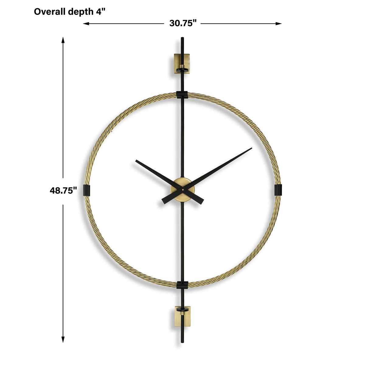 Time Flies Wall Clock – Wall Decor by Uttermost | Sutter & Vale