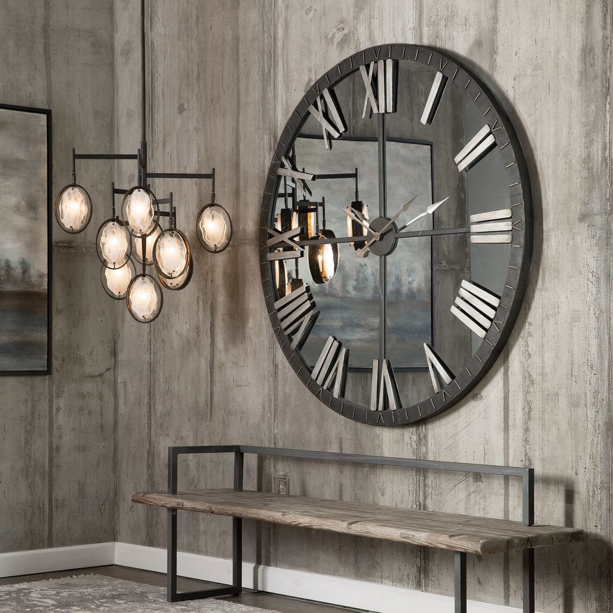 Amelie Wall Clock – Wall Decor by Uttermost | Sutter & Vale