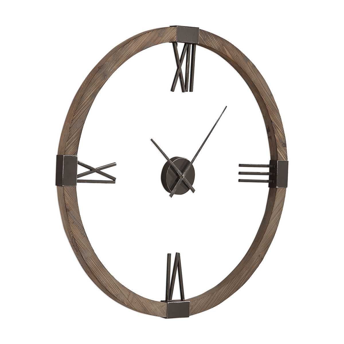 Marcelo Wall Clock – Wall Decor by Uttermost | Sutter & Vale