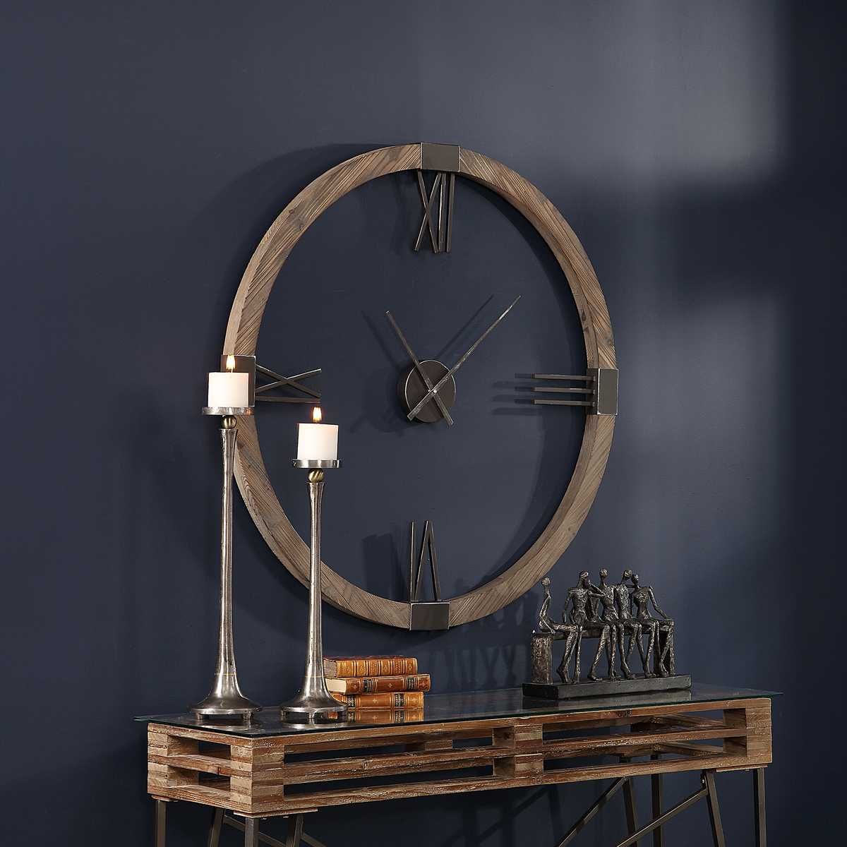 Marcelo Wall Clock – Wall Decor by Uttermost | Sutter & Vale