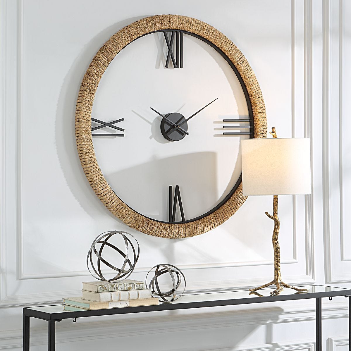 Montecito Wall Clock – Wall Decor by Uttermost | Sutter & Vale