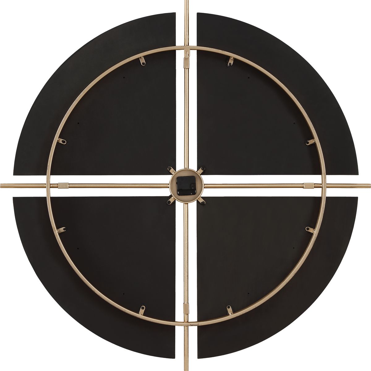 Walnut Elegance, Clock