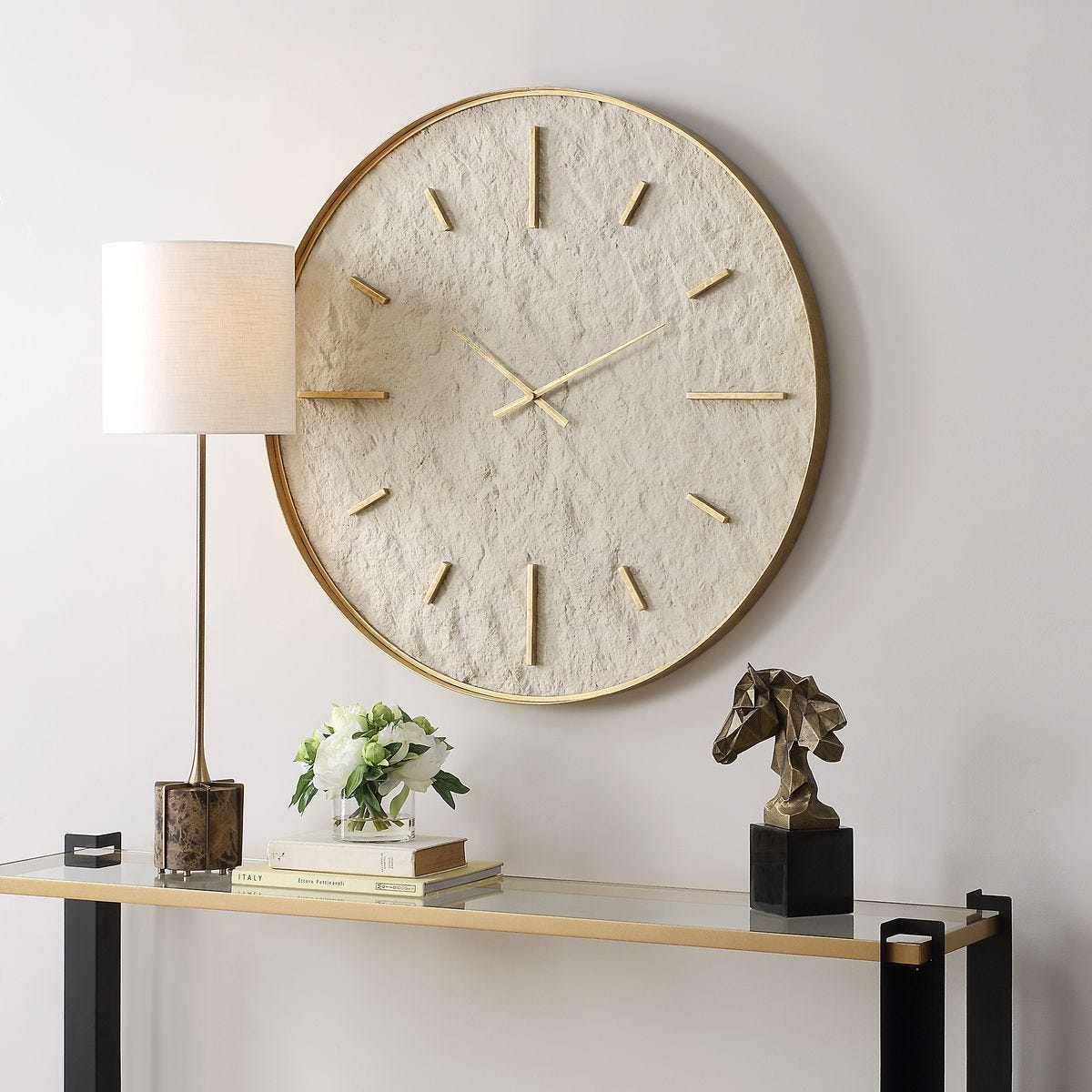 Stone Serenity, Clock – Wall Decor by Uttermost | Sutter & Vale