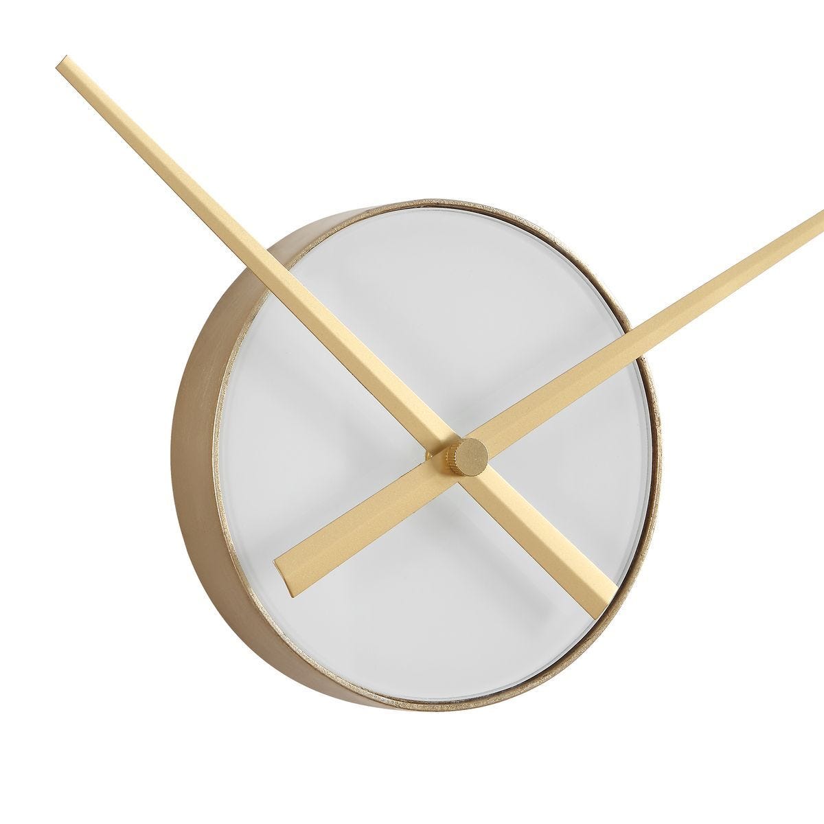 Ivory Halo Wall Clock – Wall Decor by Uttermost | Sutter & Vale
