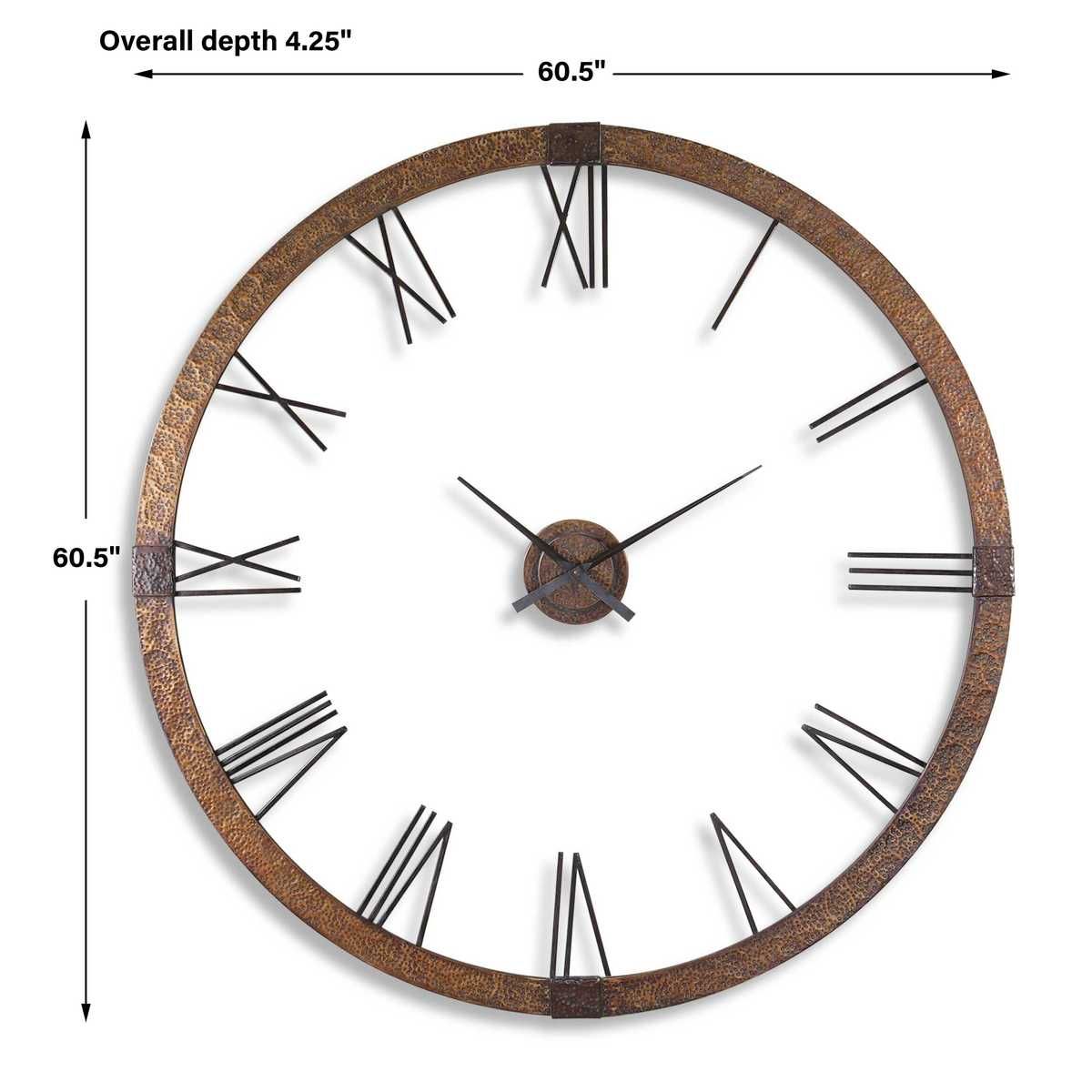 Amarion Wall Clock – Wall Decor by Uttermost | Sutter & Vale
