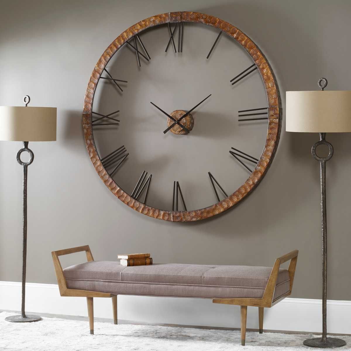 Amarion Wall Clock – Wall Decor by Uttermost | Sutter & Vale