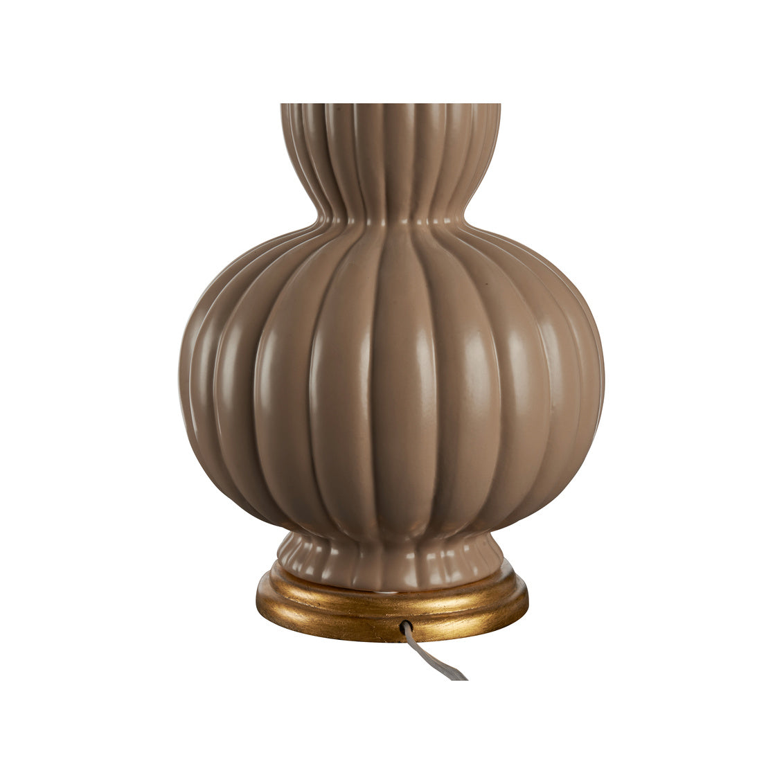 Augusta Lamp - Sand in 34 / Ceramic/Porcelain - Chelsea House