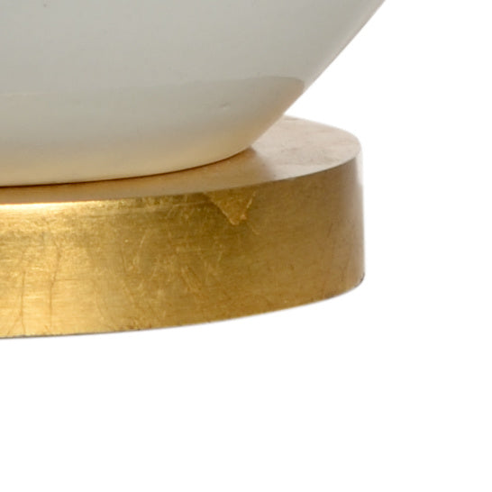 Blue Swirl Lamp in 35.5 / Porcelain - Chelsea House