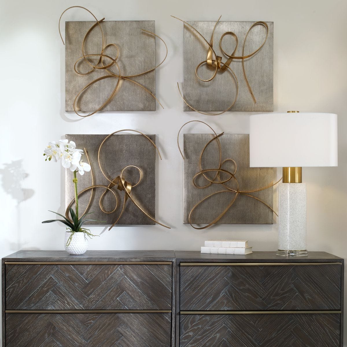 Harmony Metal Wall Decor, S/2 – Wall Decor by Uttermost | Sutter & Vale