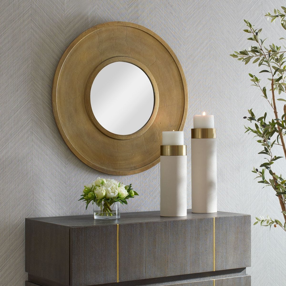 Axel Round Mirror – Mirrors by Uttermost | Sutter & Vale