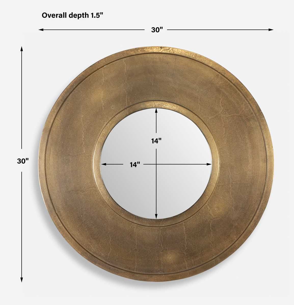 Axel Round Mirror – Mirrors by Uttermost | Sutter & Vale