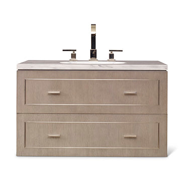 Albany Medium Wall Sink Chest - Grey