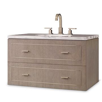 Albany Medium Wall Sink Chest - Grey