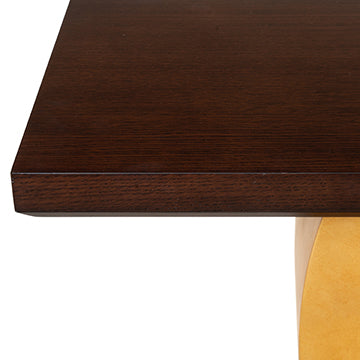 Halo Console Table - Gold