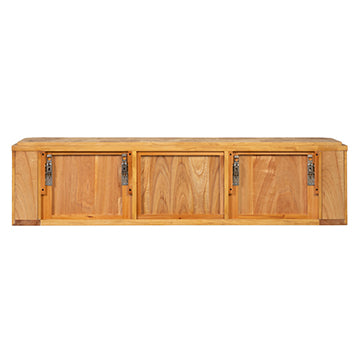 Naomi Wall Hanging Console - Burl