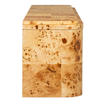 Naomi Wall Hanging Console - Burl