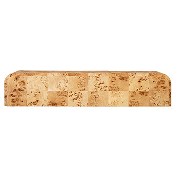 Naomi Wall Hanging Console - Burl