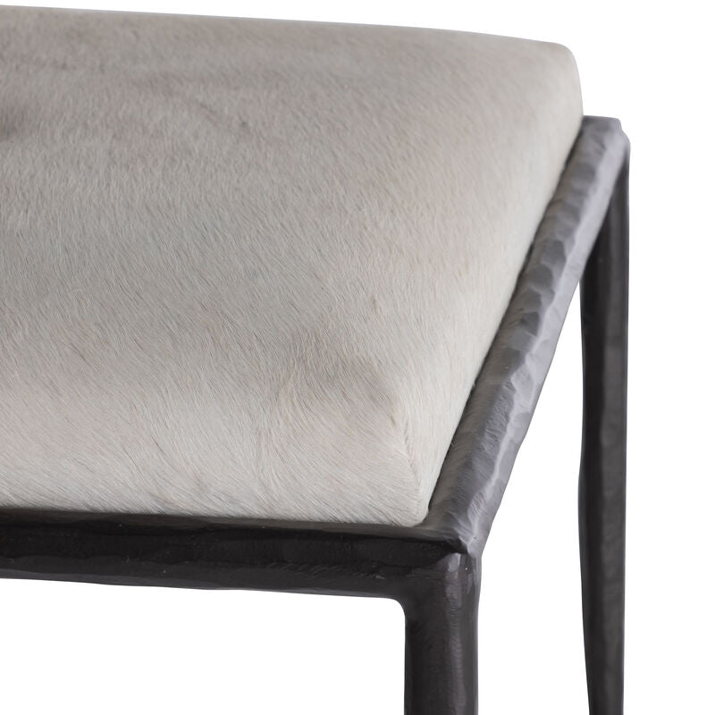 Devoe Stool - Hair on Hide