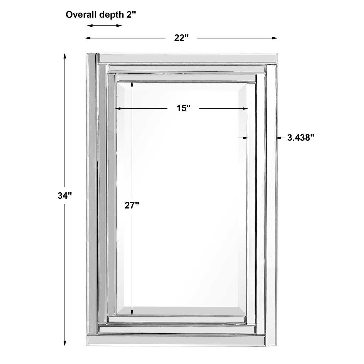 Alanna Vanity Mirror – Mirrors by Uttermost | Sutter & Vale